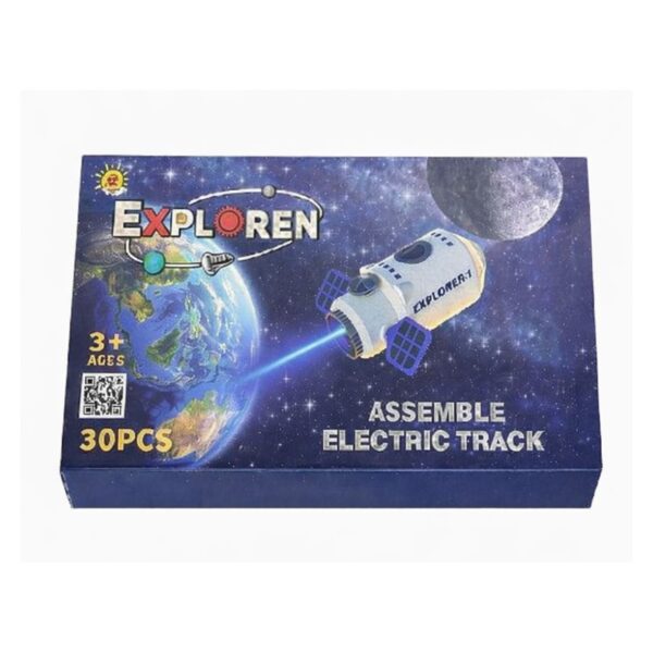 Exploren Assemble Electric Track Toy Set