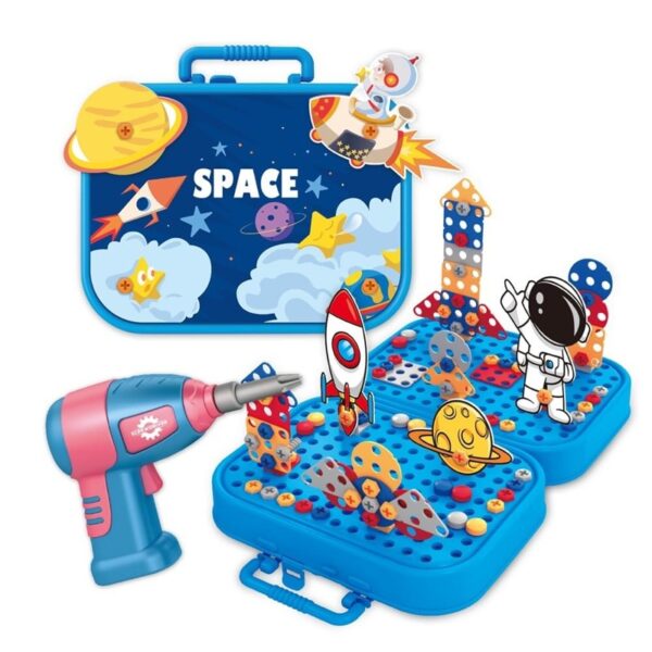 Kids STEAM Educational Drill Construction Set