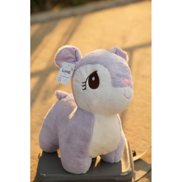 Cute Lavender Deer Soft Toy